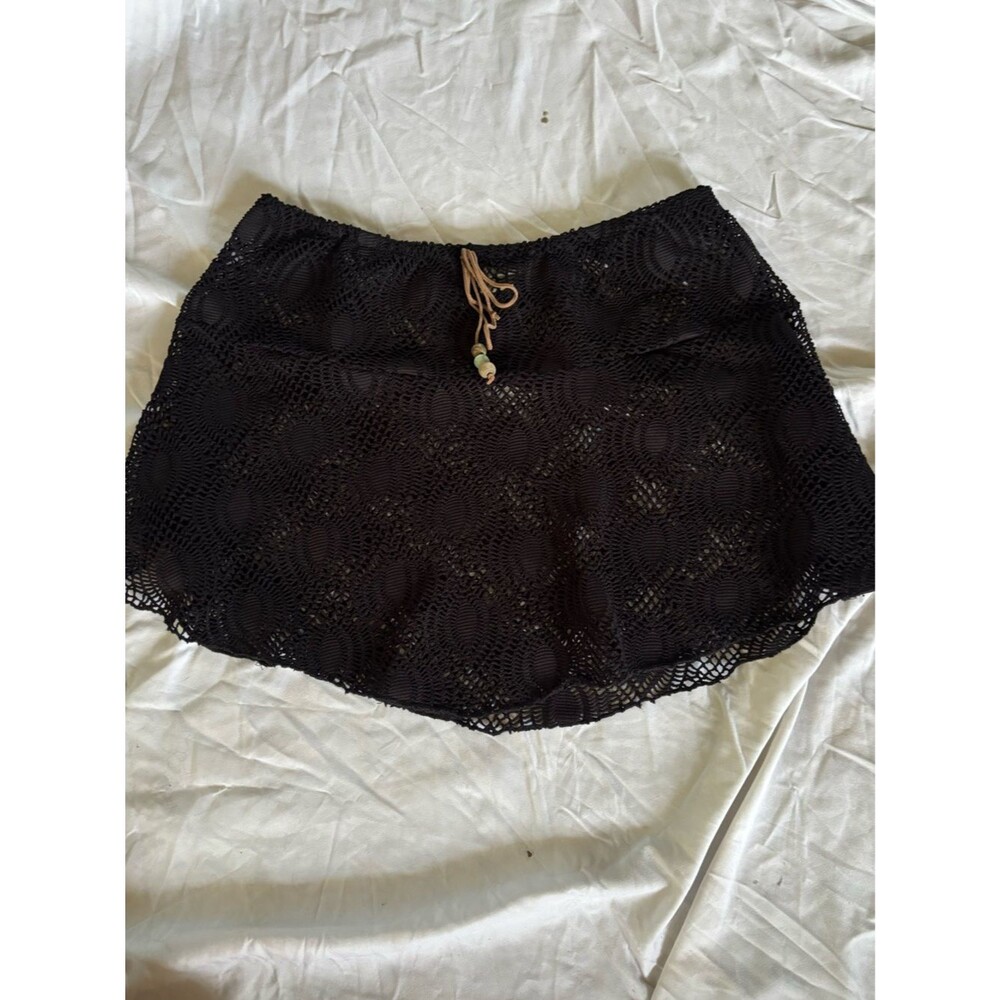 Saint Tropez West Crochet Swim Cover-Up Skirt | Size Medium